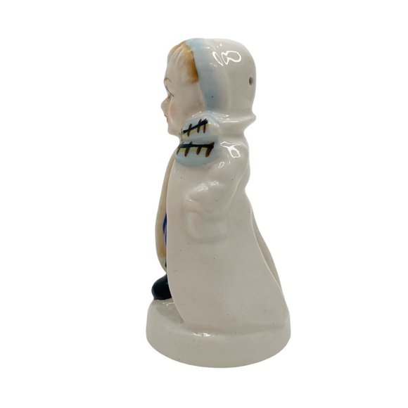 Vtg Salt Pepper Shaker Boy Girl Couple Japan Figurine Cake Topper Anniversary - Picture 12 of 16